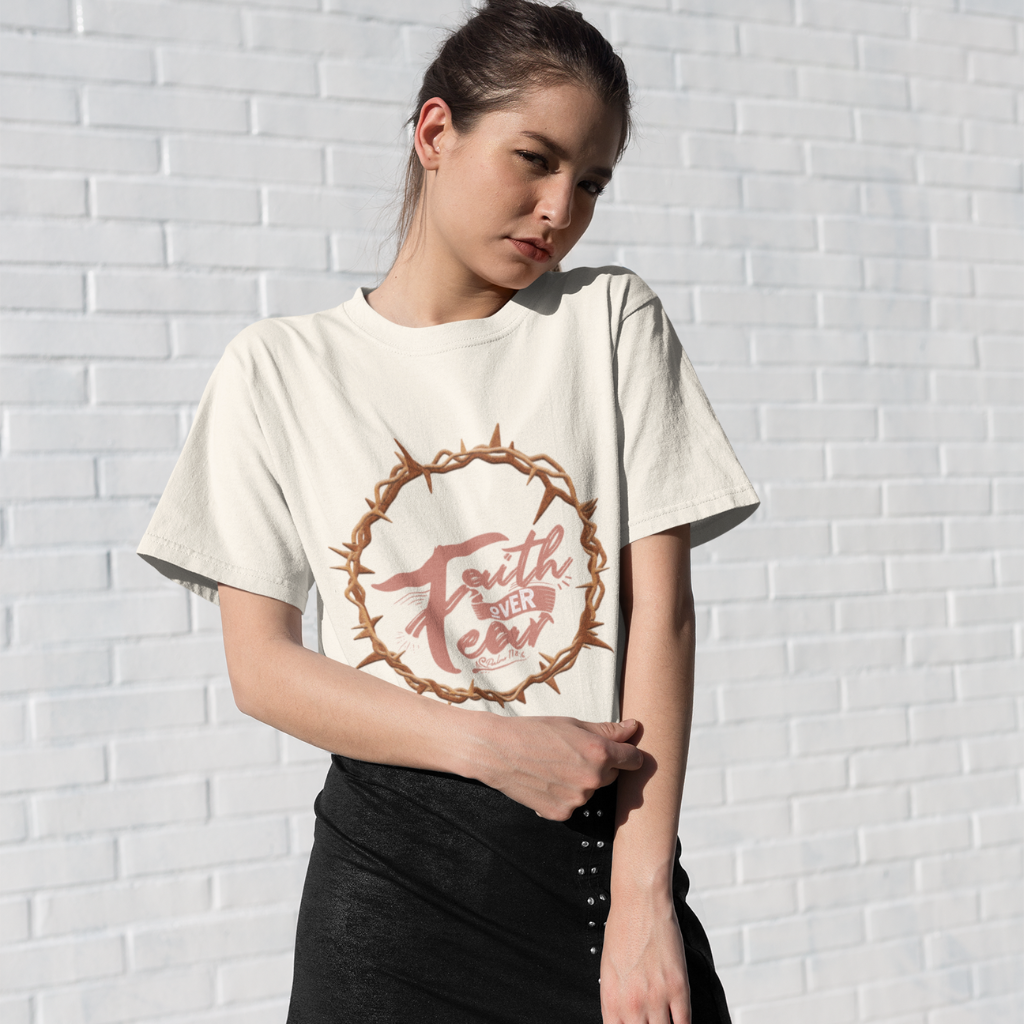 FAITH OVER FEAR UNISEX T-SHIRT