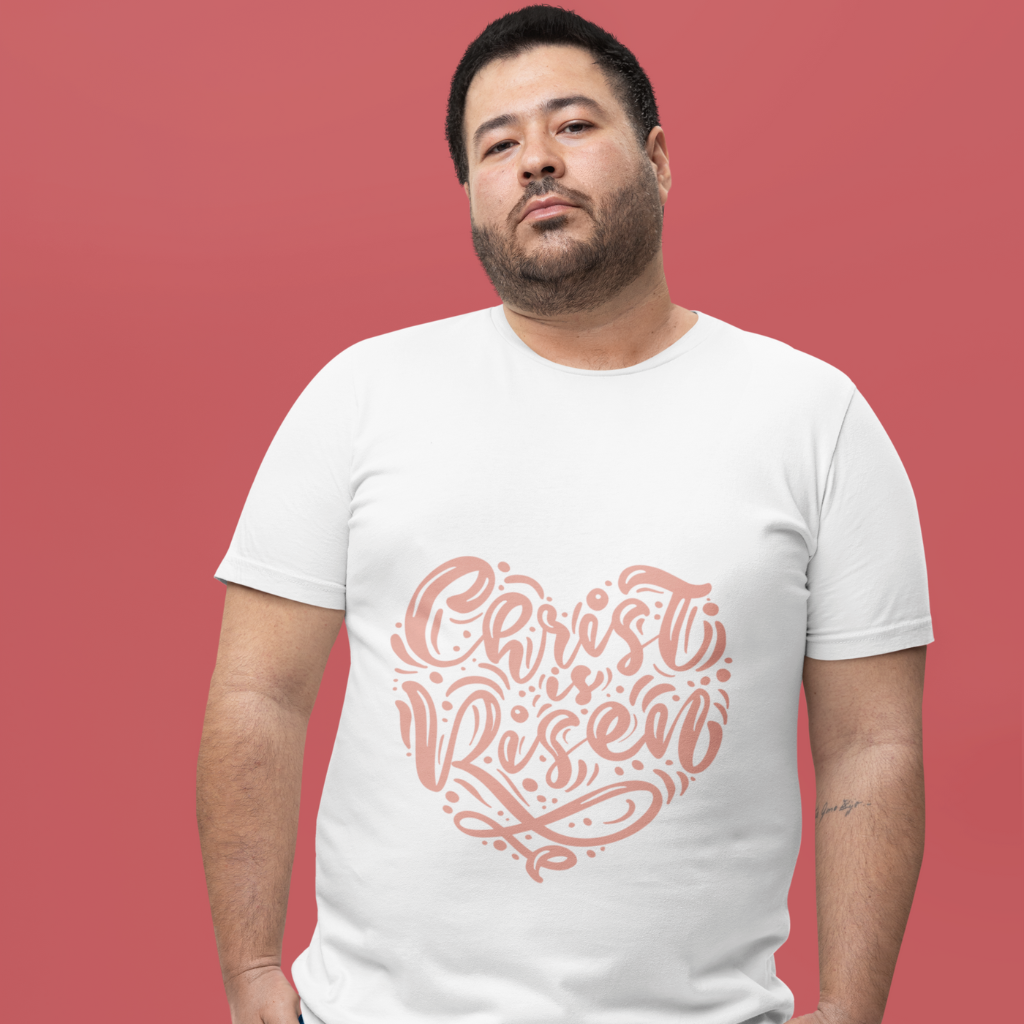 CHRIST IS RISEN UNISEX T-SHIRT