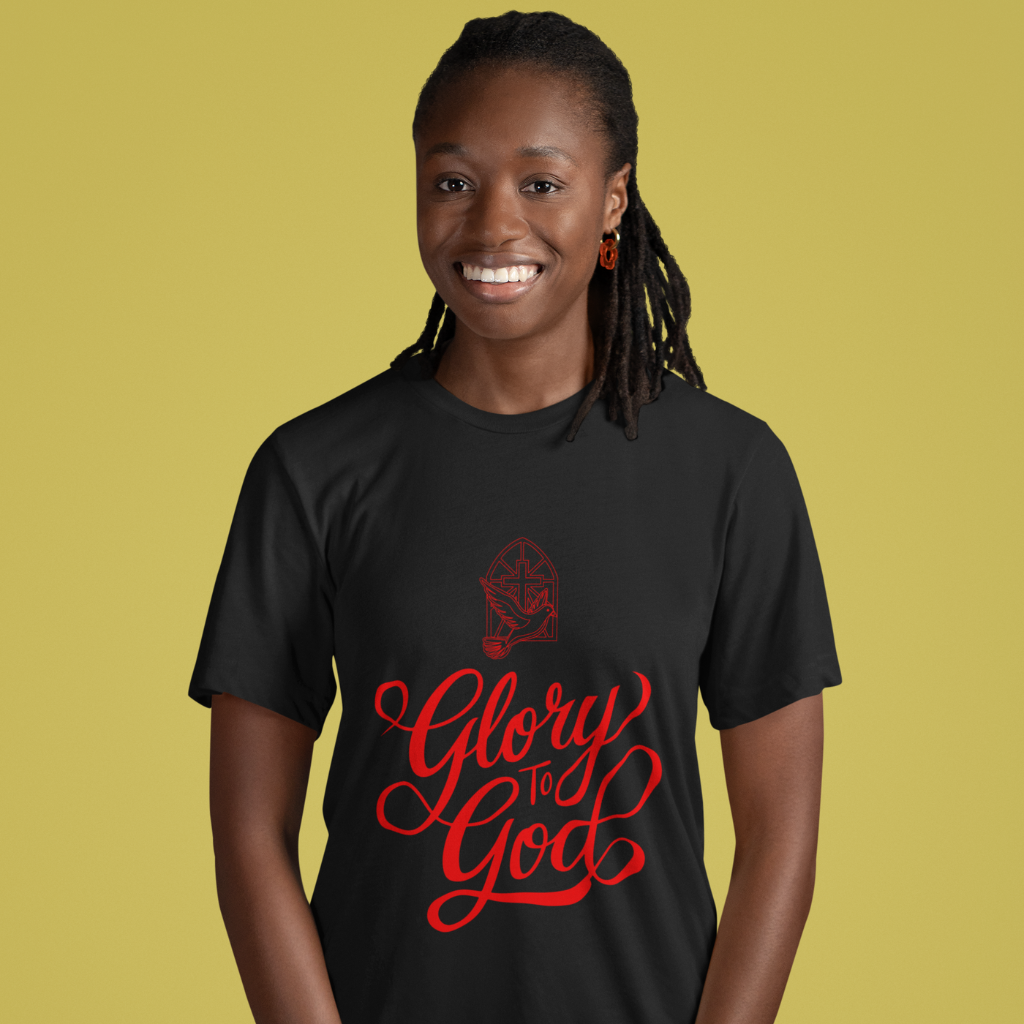 GLORY TO GOD UNISEX T-SHIRT