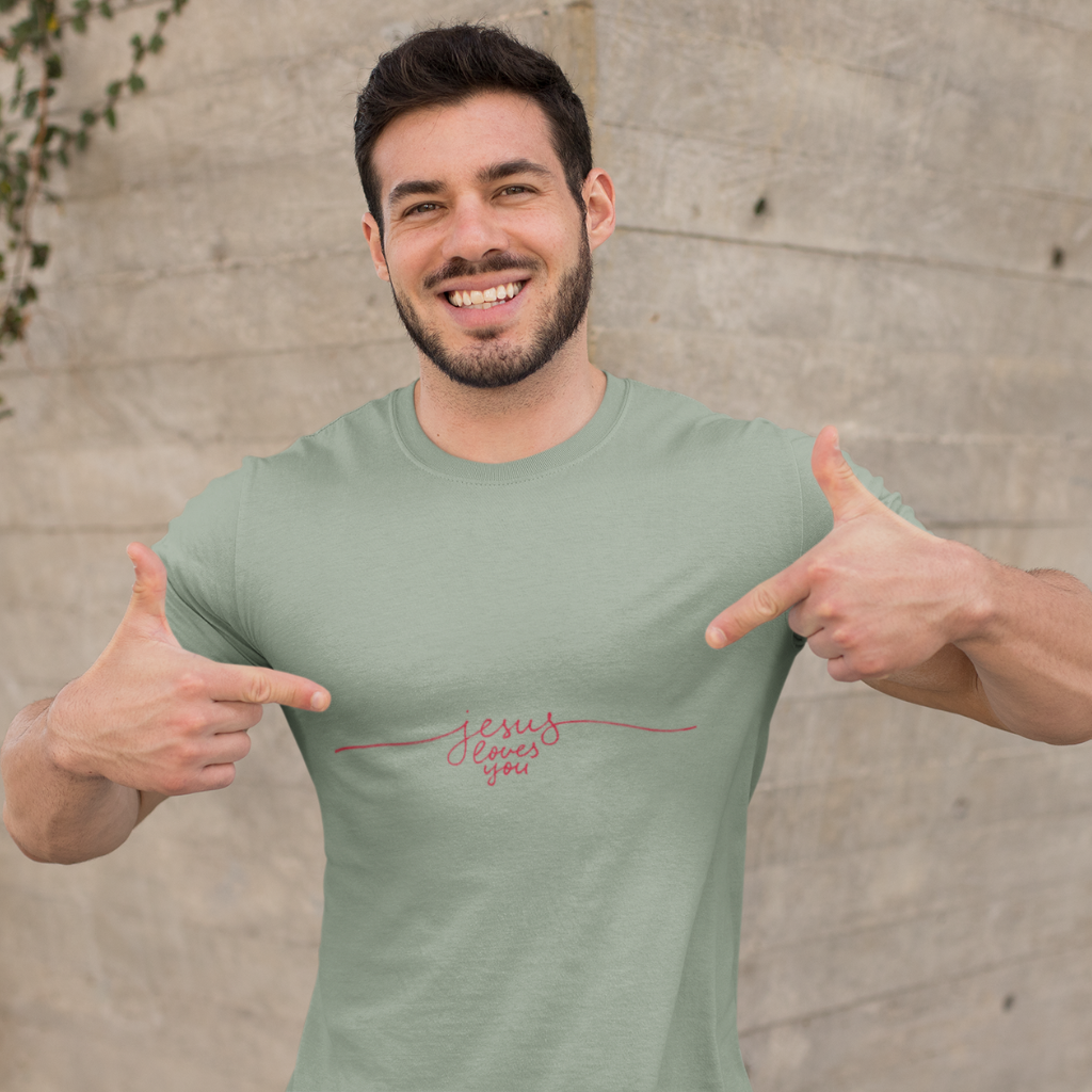 JESUS LOVES YOU UNISEX T-SHIRT