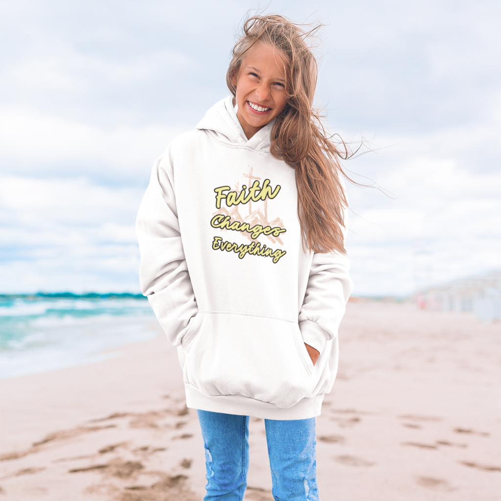 FAITH CHANGES EVERYTHING UNISEX OVERSIZED HOODIE