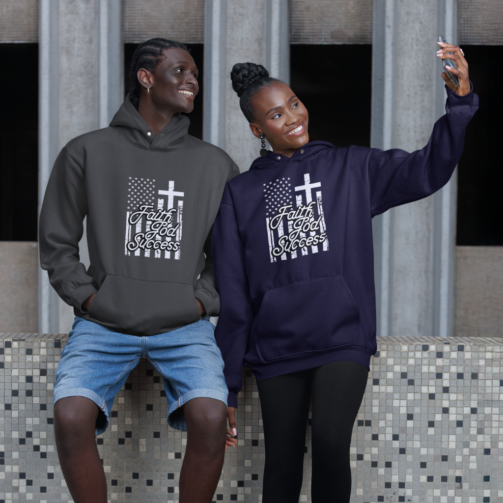 FAITH GOD SUCCESS UNISEX HOODIE
