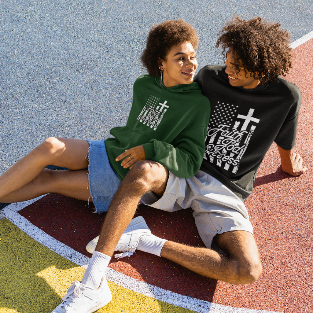 FAITH GOD SUCCESS UNISEX HOODIE