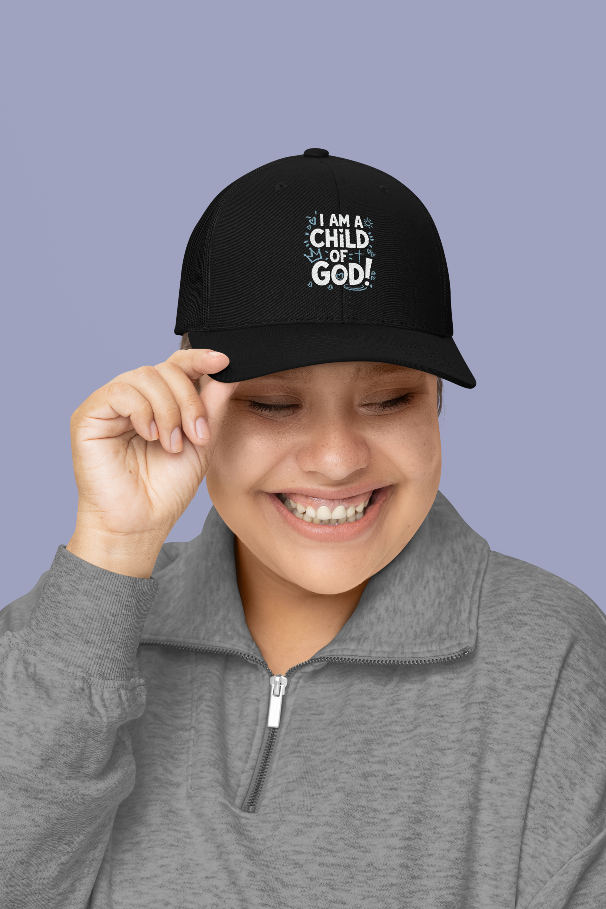 I AM A CHILD OF GOD UNISEX CAP