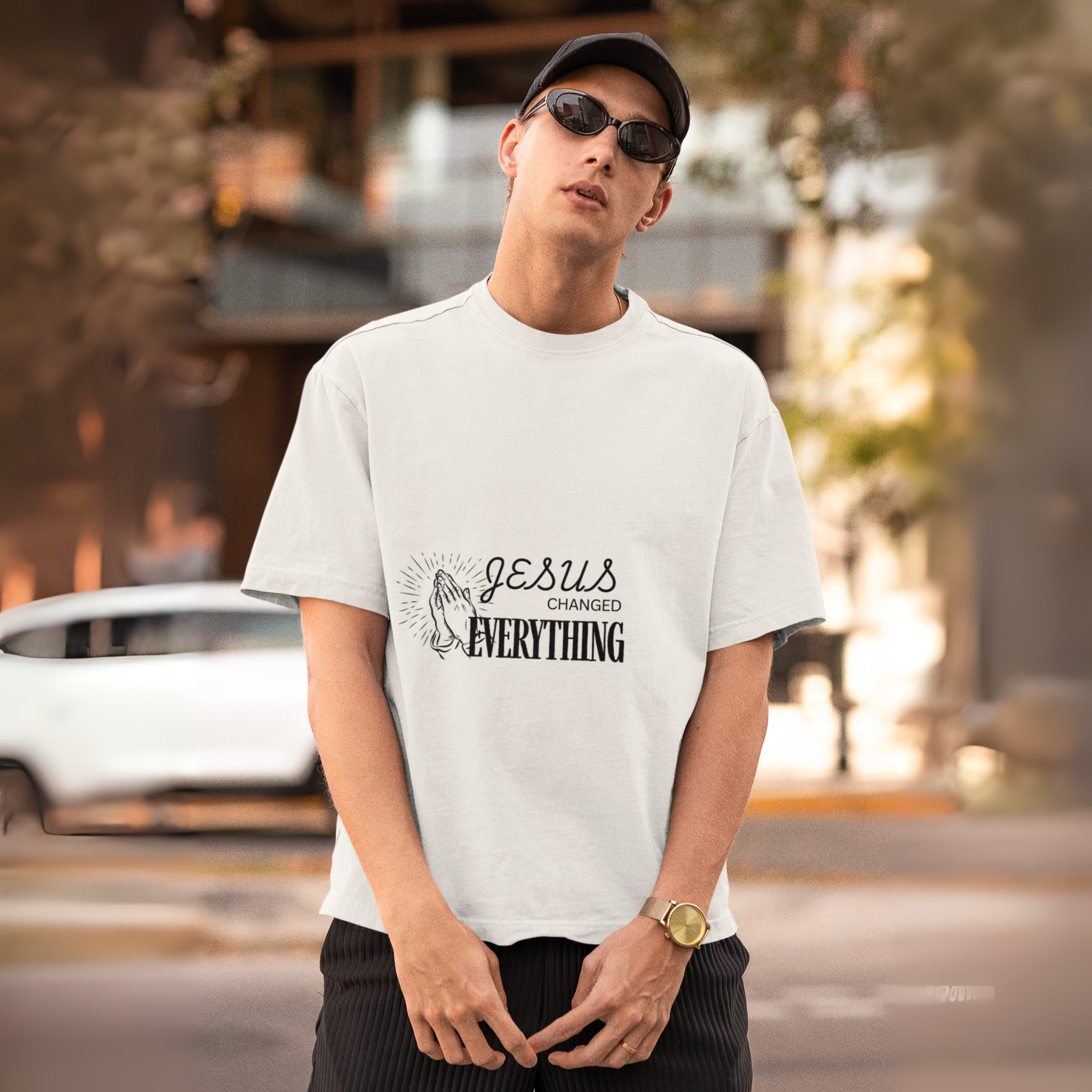 JESUS CHANGED EVERYTHING UNISEX T-SHIRT