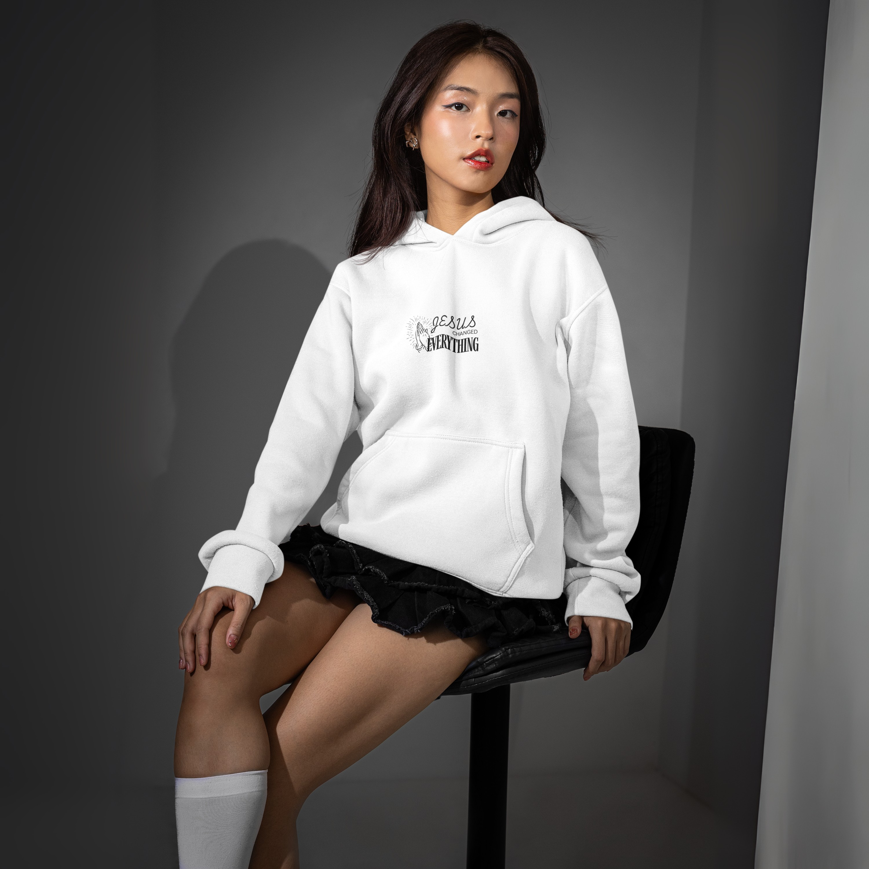 JESUS CHANGED EVERYTHING UNISEX HOODIE