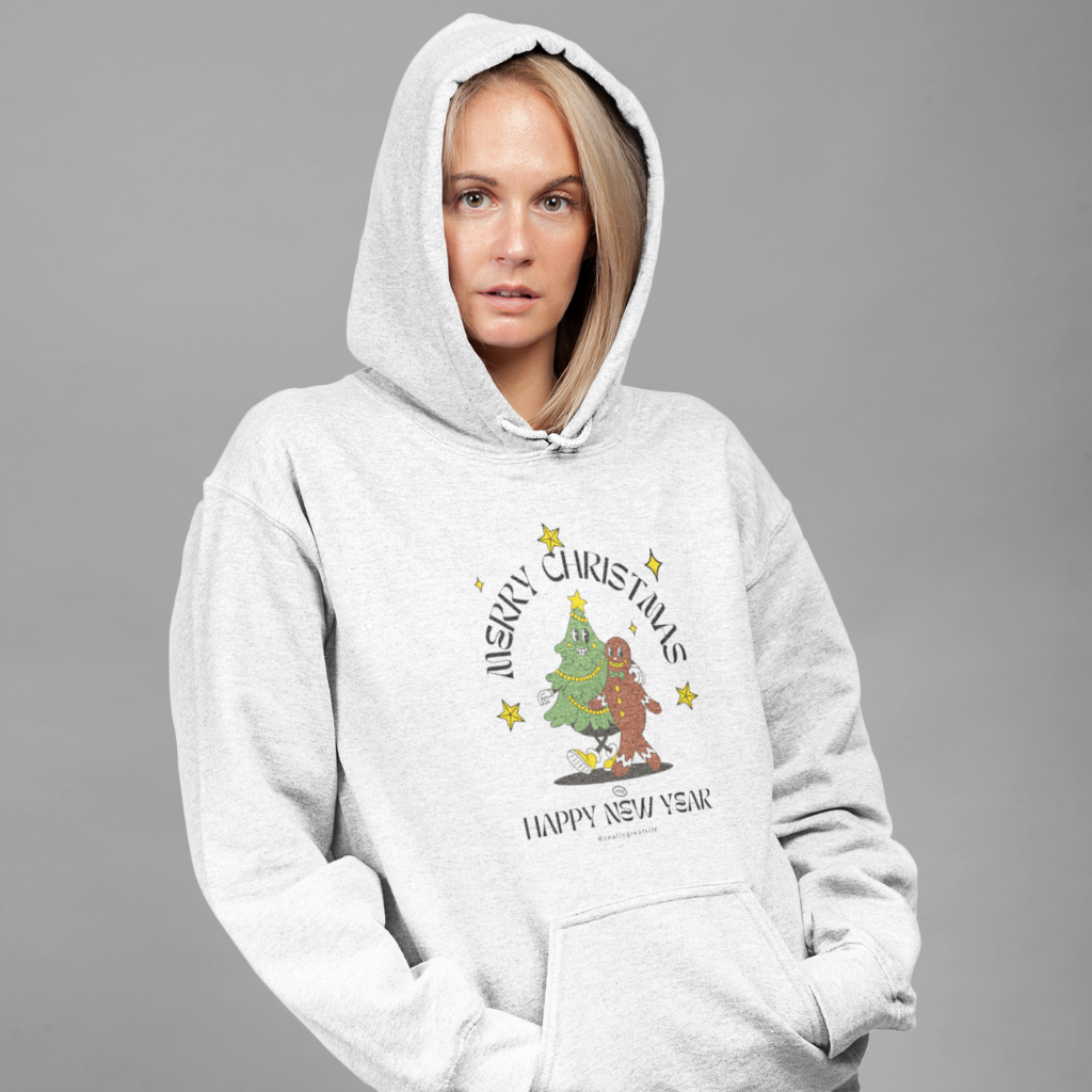 Merry Christmas & Happy New Year Unisex Hoodie