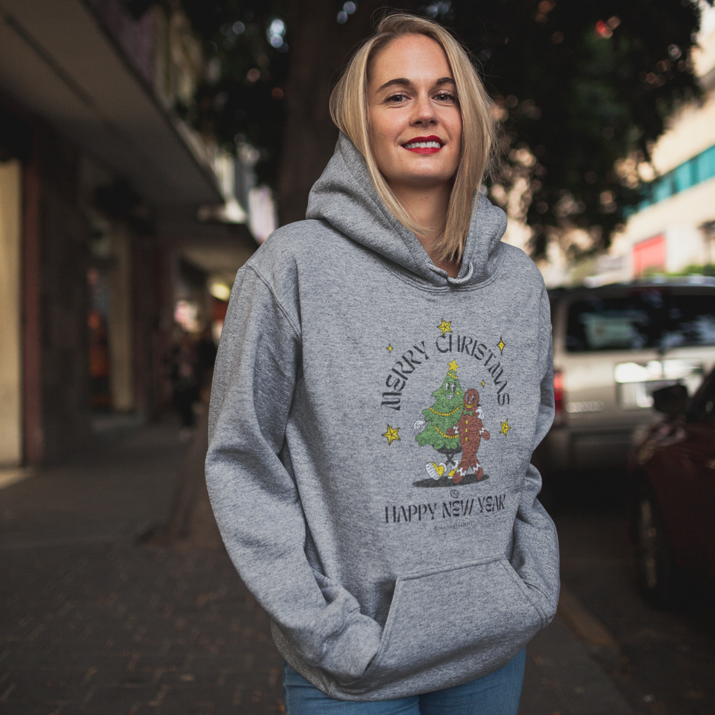 Merry Christmas & Happy New Year Unisex Hoodie