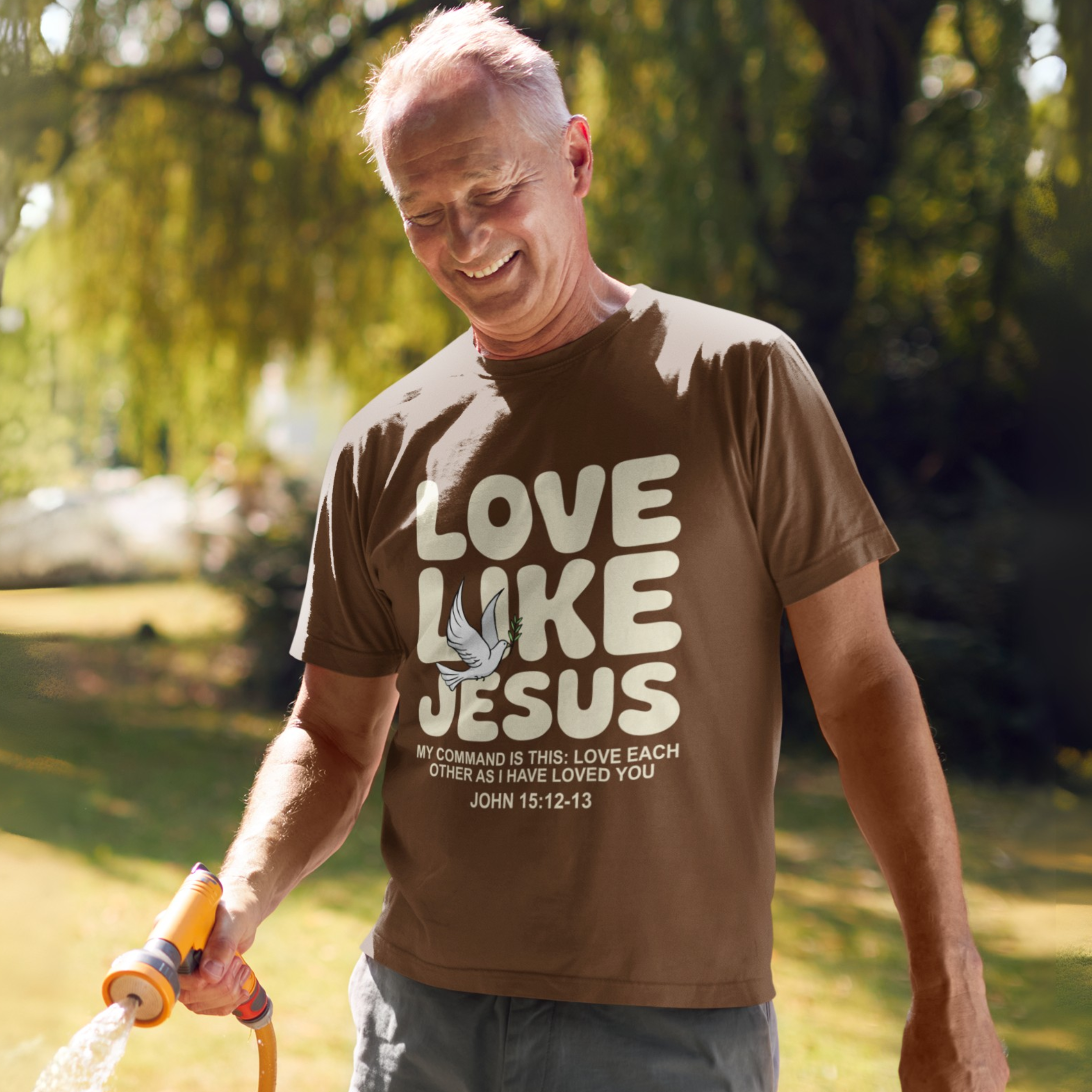 LOVE LIKE JESUS UNISEX T-SHIRT