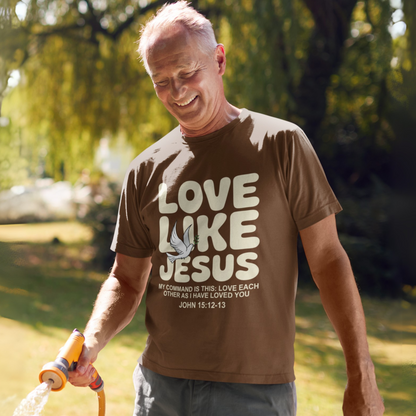 LOVE LIKE JESUS UNISEX T-SHIRT
