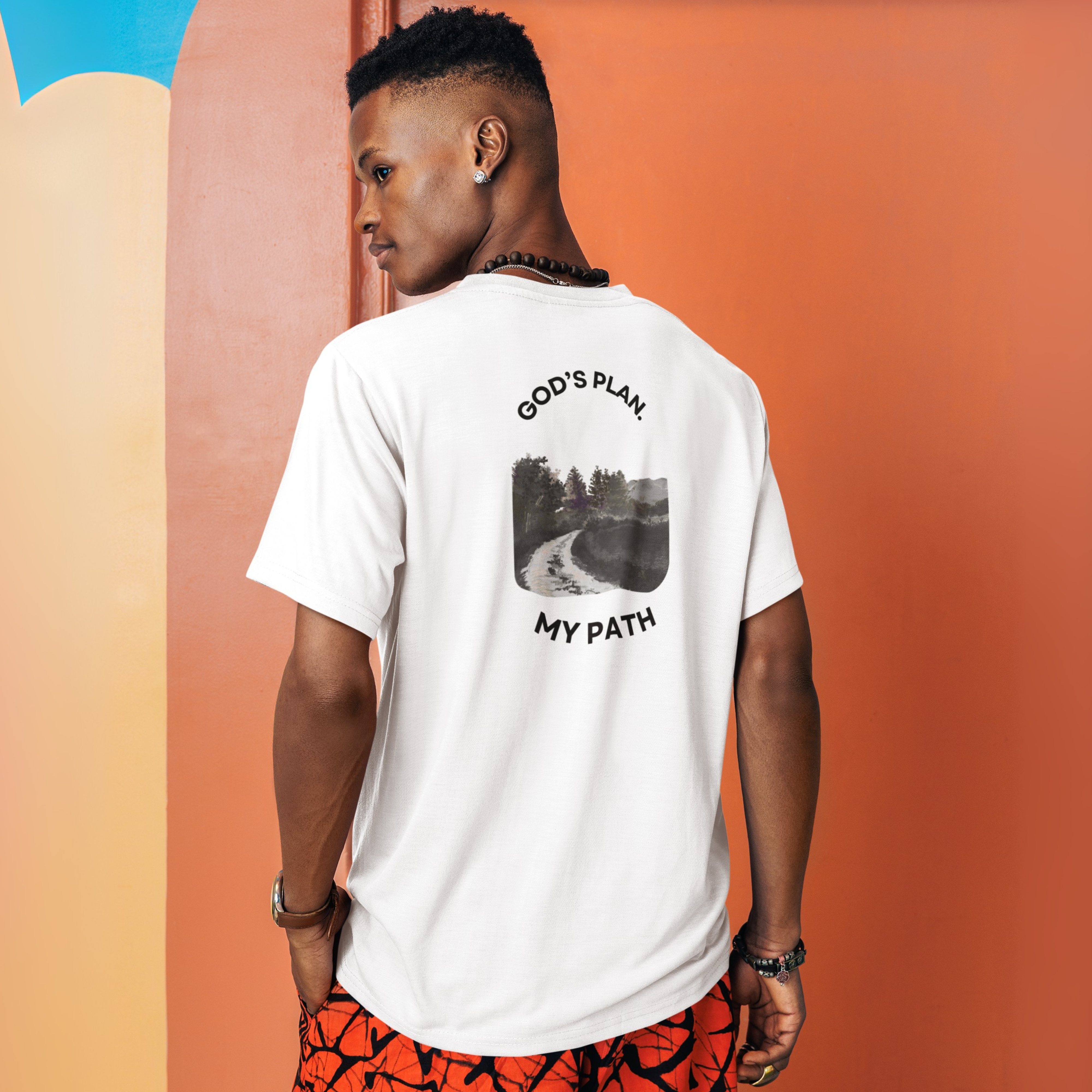 GOD`S PLAN. MY PATH UNISEX T-SHIRT