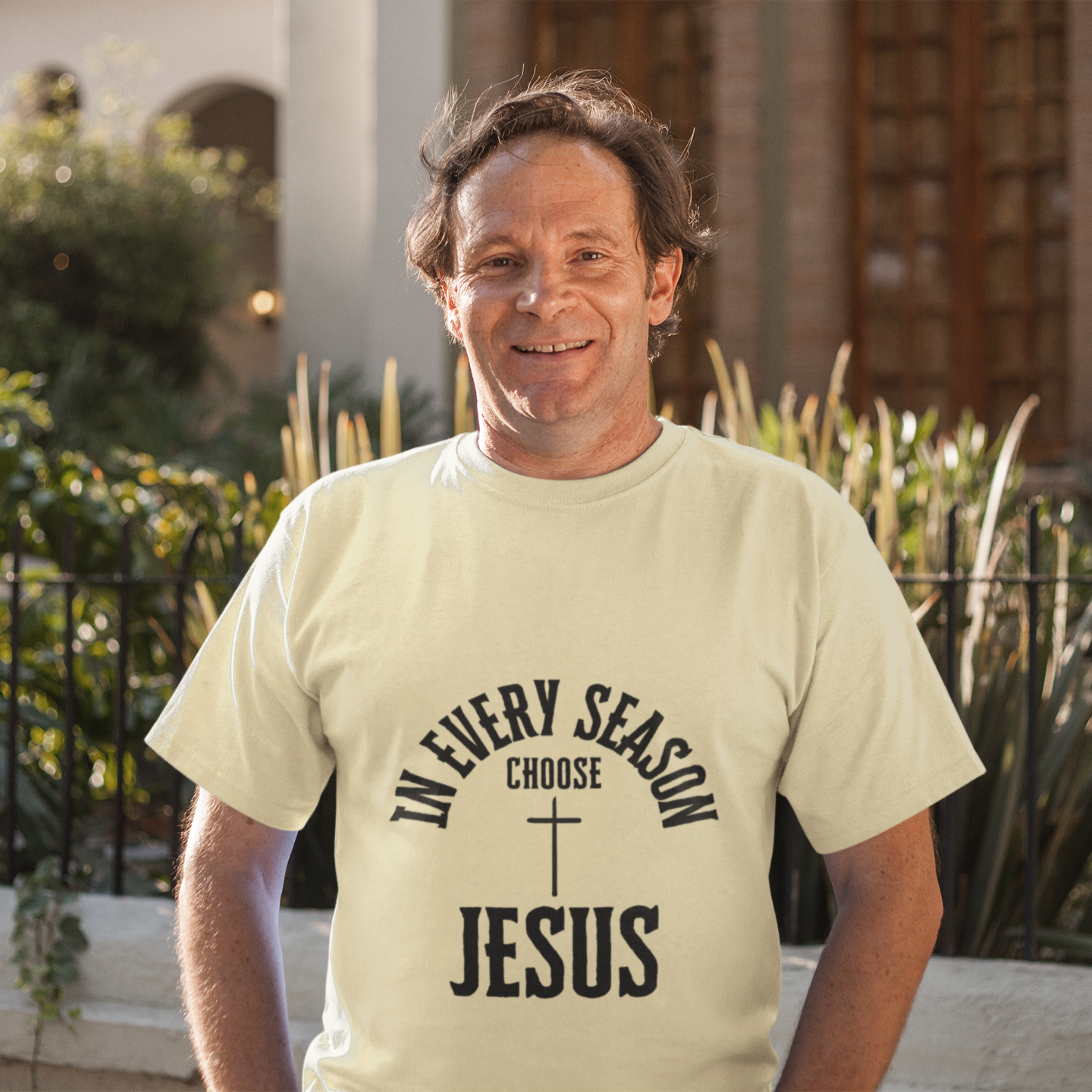 IN EVERY SEASON CHOOSE JESUS UNISEX T-SHIRT