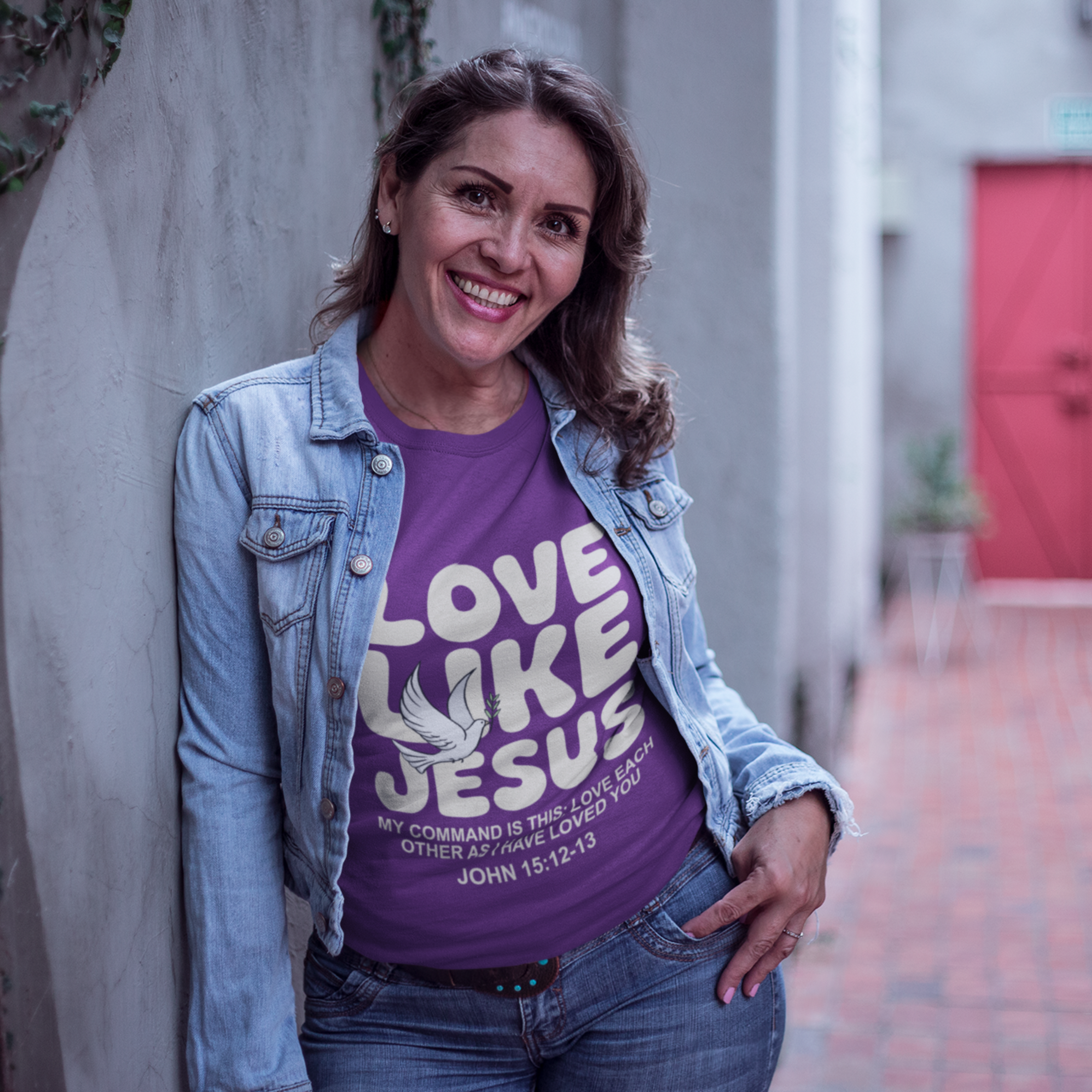 LOVE LIKE JESUS UNISEX T-SHIRT