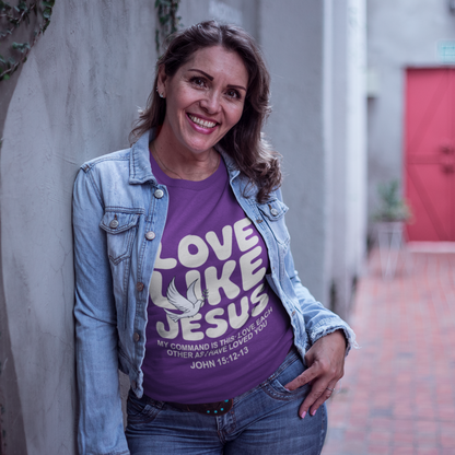 LOVE LIKE JESUS UNISEX T-SHIRT