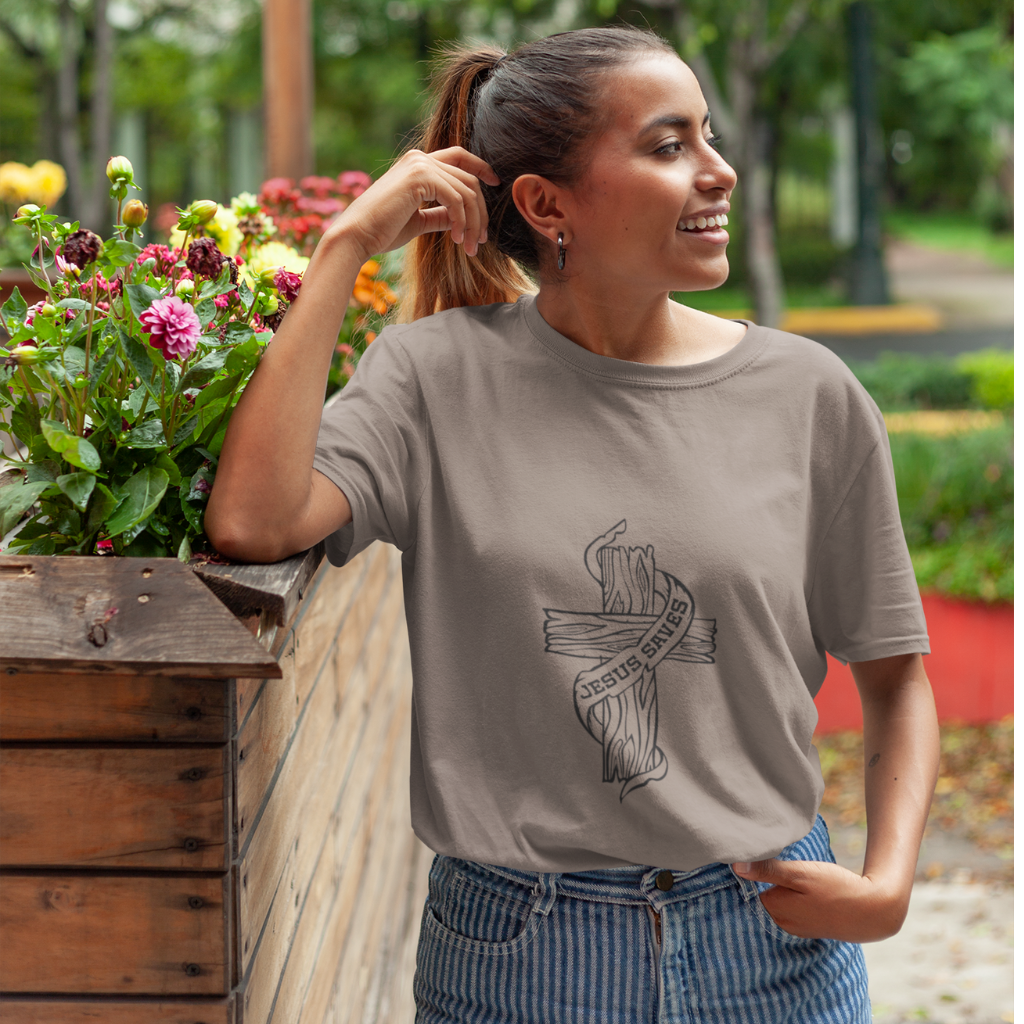 JESUS SAVES UNISEX T-SHIRT