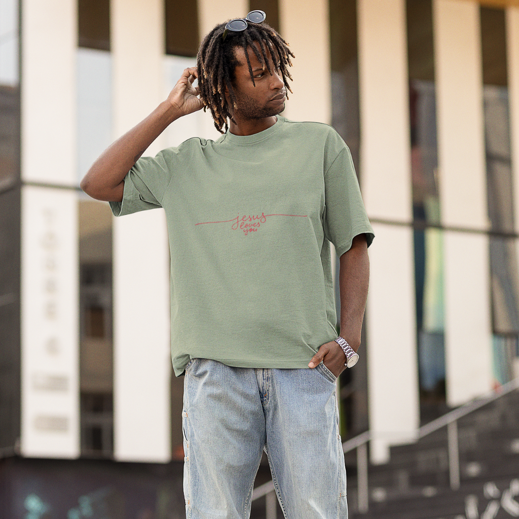 JESUS LOVES YOU UNISEX T-SHIRT