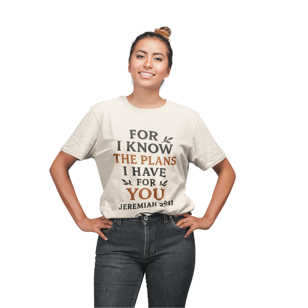 JEREMIAH 29:11 UNISEX T-SHIRT