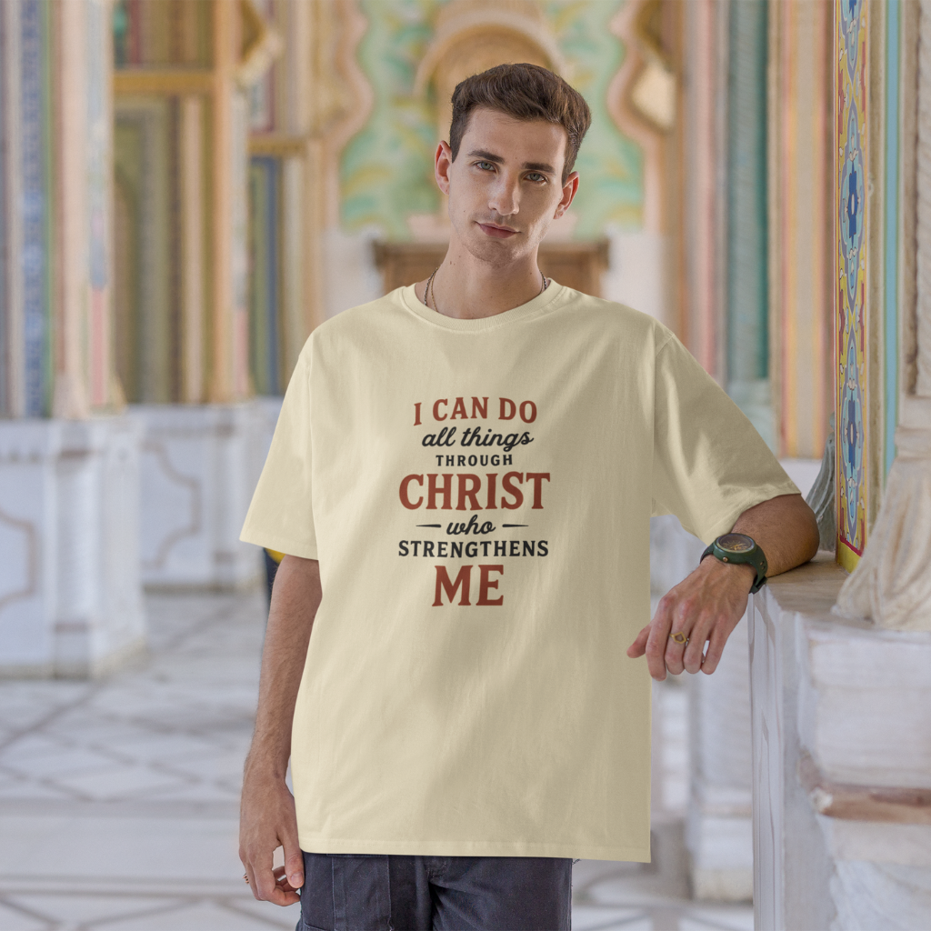 I CAN DO ALL THINGS THROUGH CHRIST WHO STRENGTHENS ME UNISEX T-SHIRT