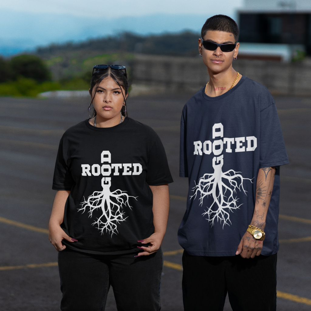 GOD ROOTED UNISEX OVERSIZED T-SHIRT