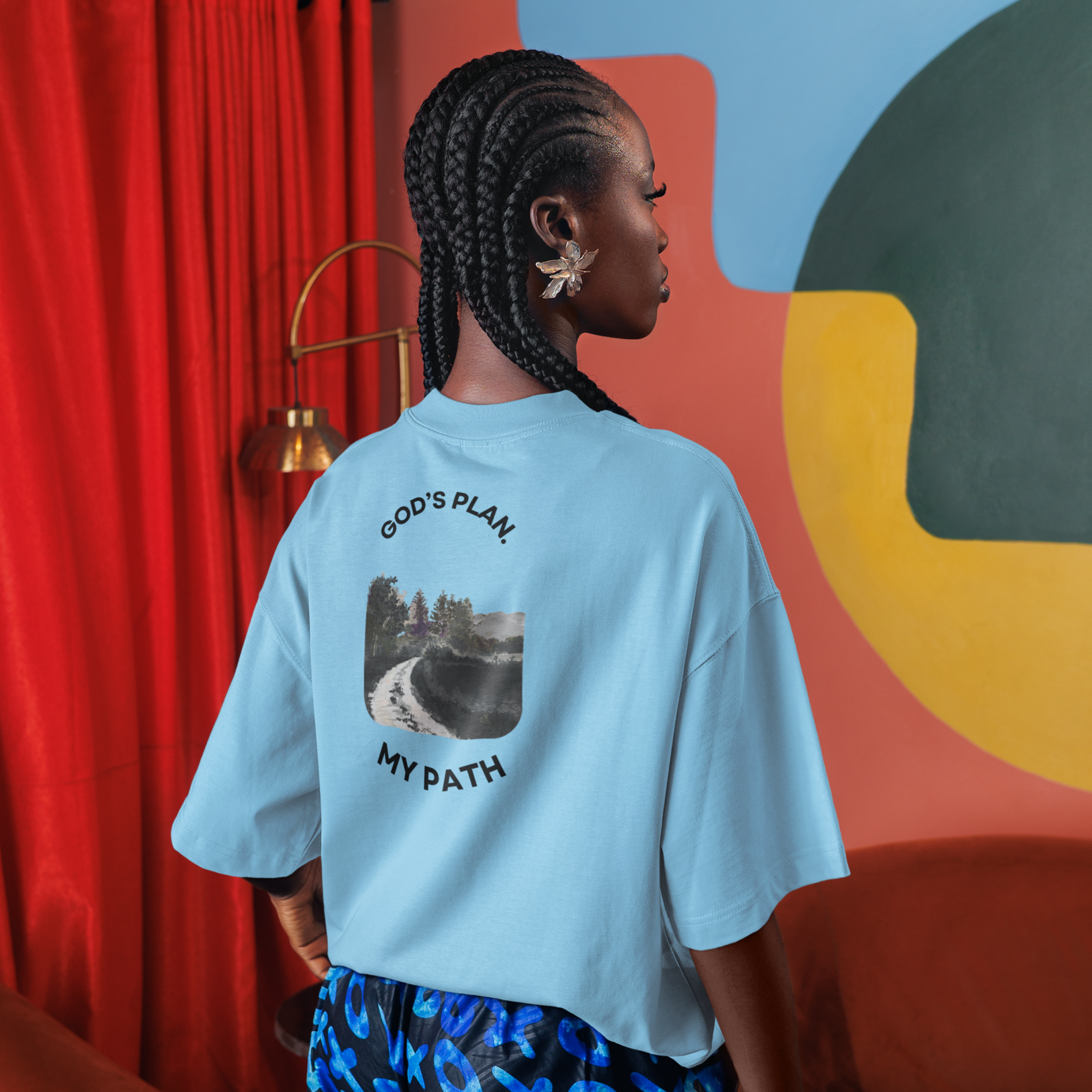 GOD`S PLAN. MY PATH UNISEX T-SHIRT