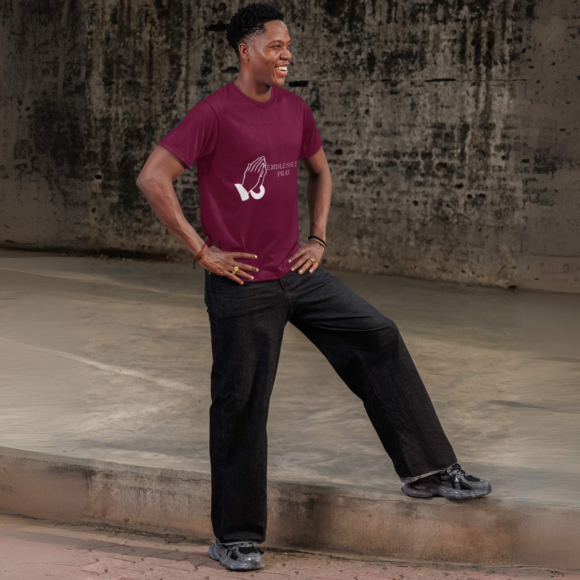 ENDLESSLY PRAY UNISEX T-SHIRT