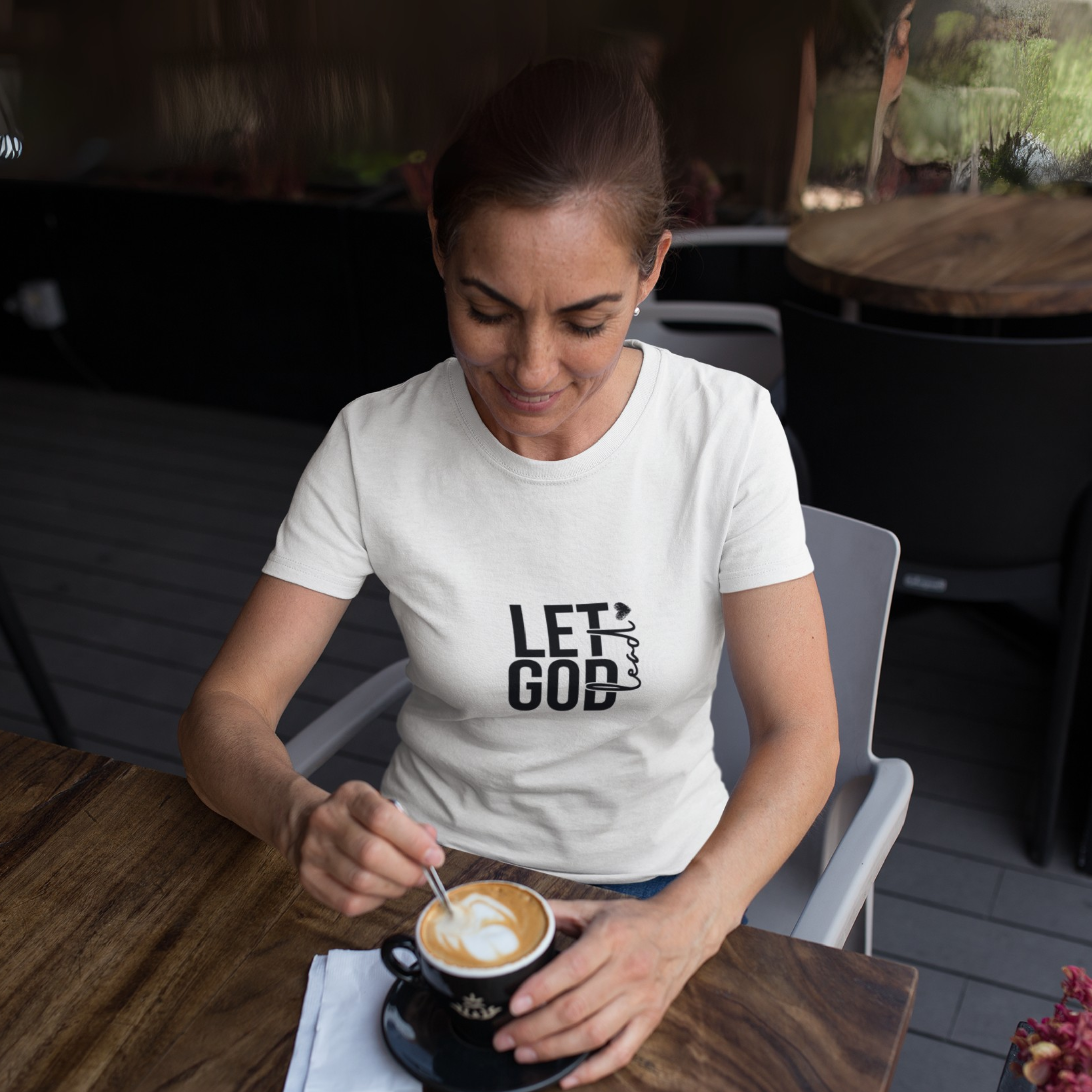LET GOD LEAD UNISEX T-SHIRT