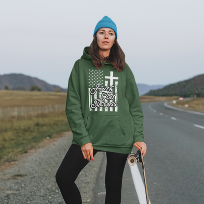 FAITH GOD SUCCESS UNISEX HOODIE