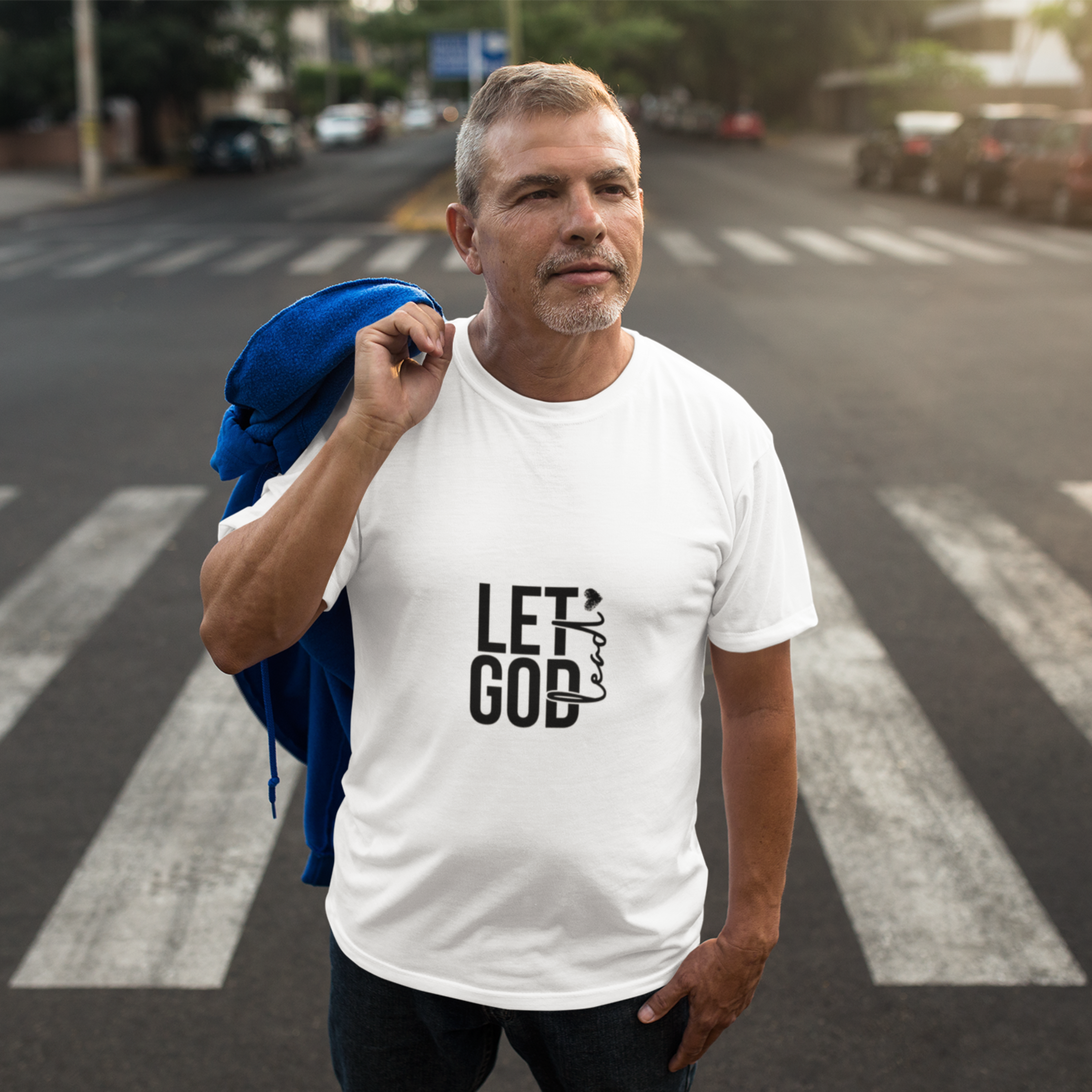 LET GOD LEAD UNISEX T-SHIRT