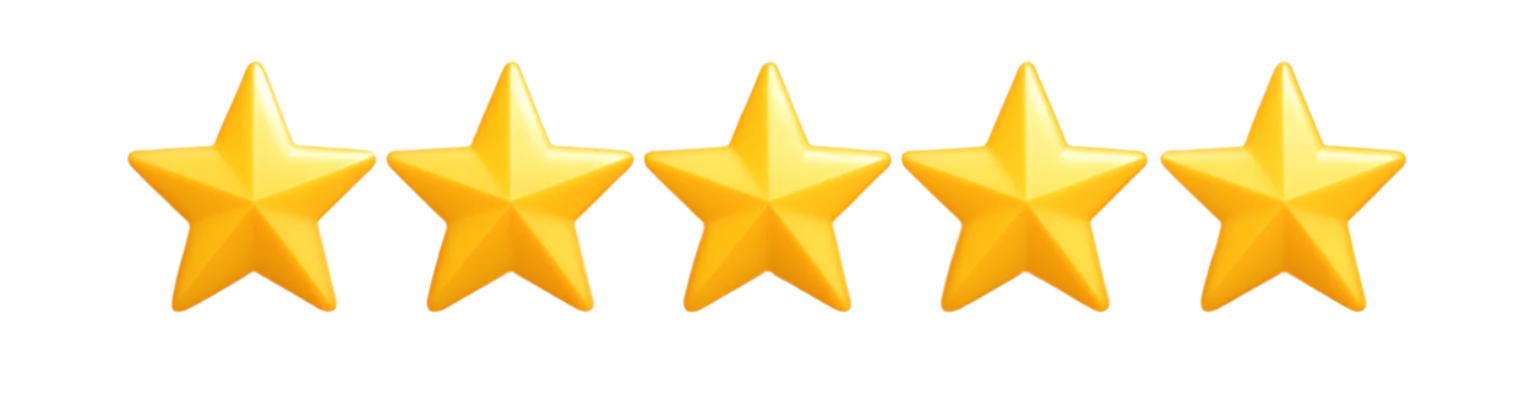 5 rating stars
