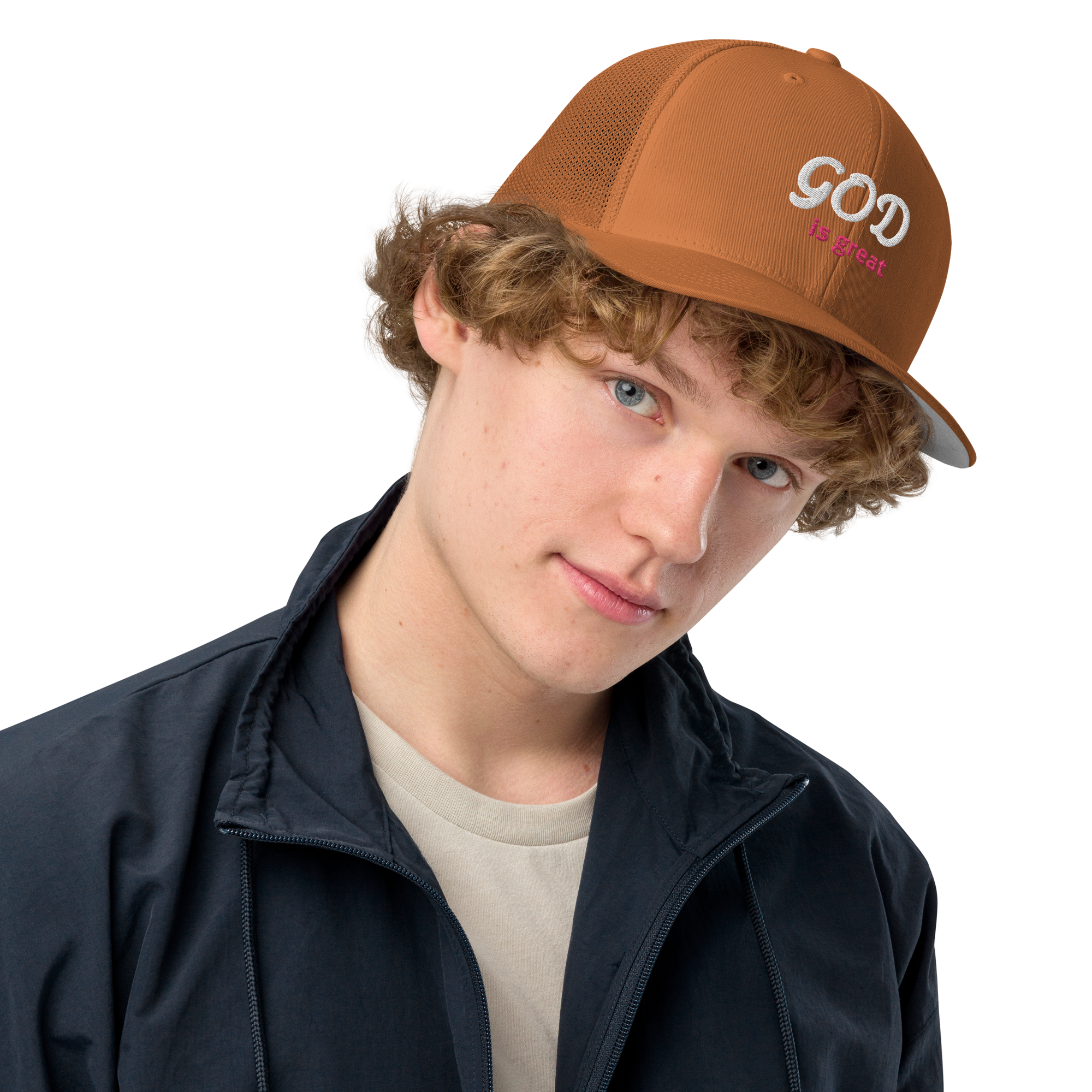 CLOSED-BACK TRUCKER CAP