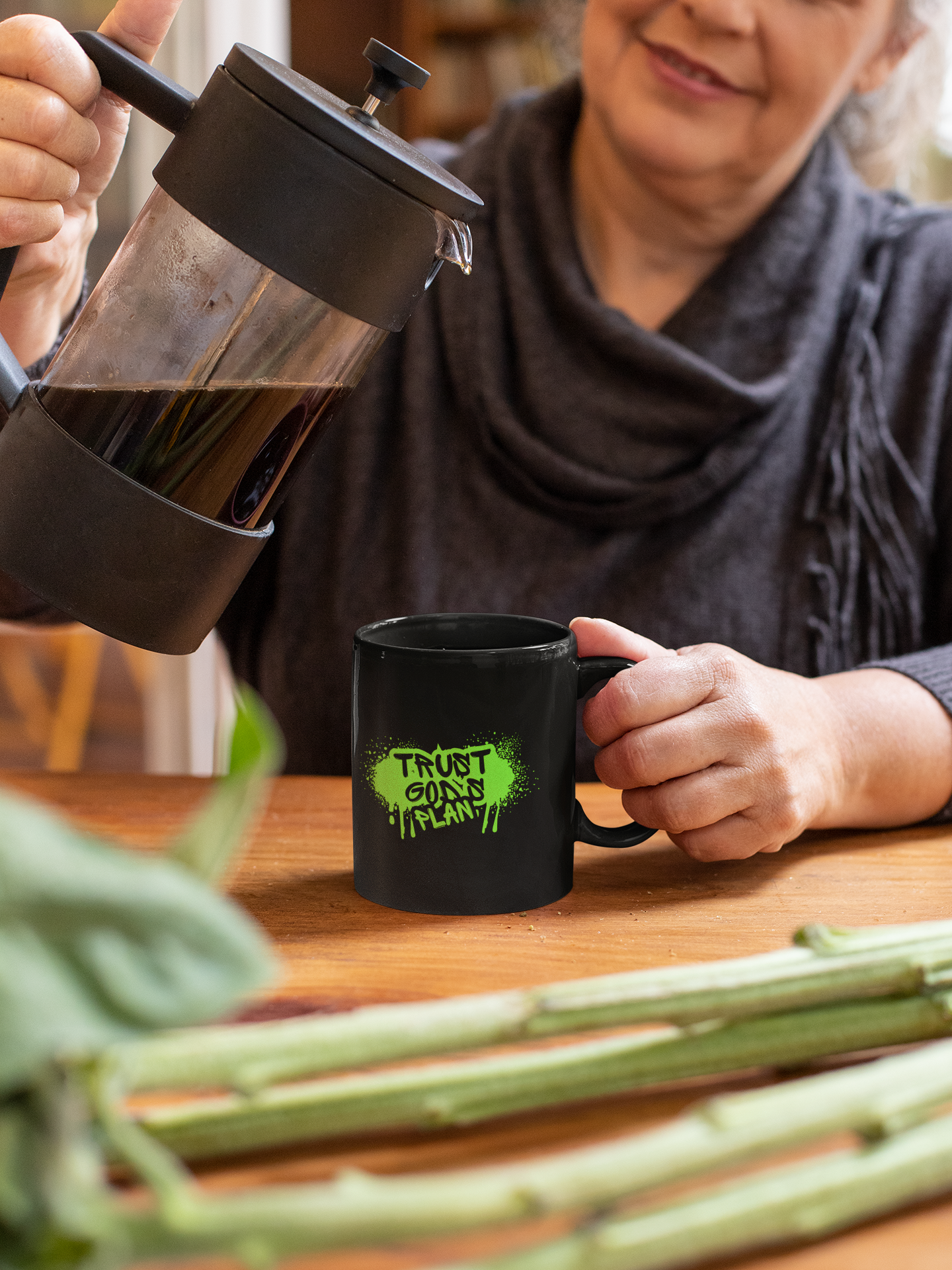 TRUST GOD'S PLAN MUG