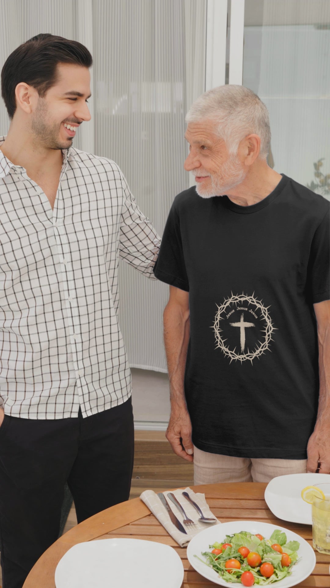 JESUS JESUS JESUS UNISEX T-SHIRT