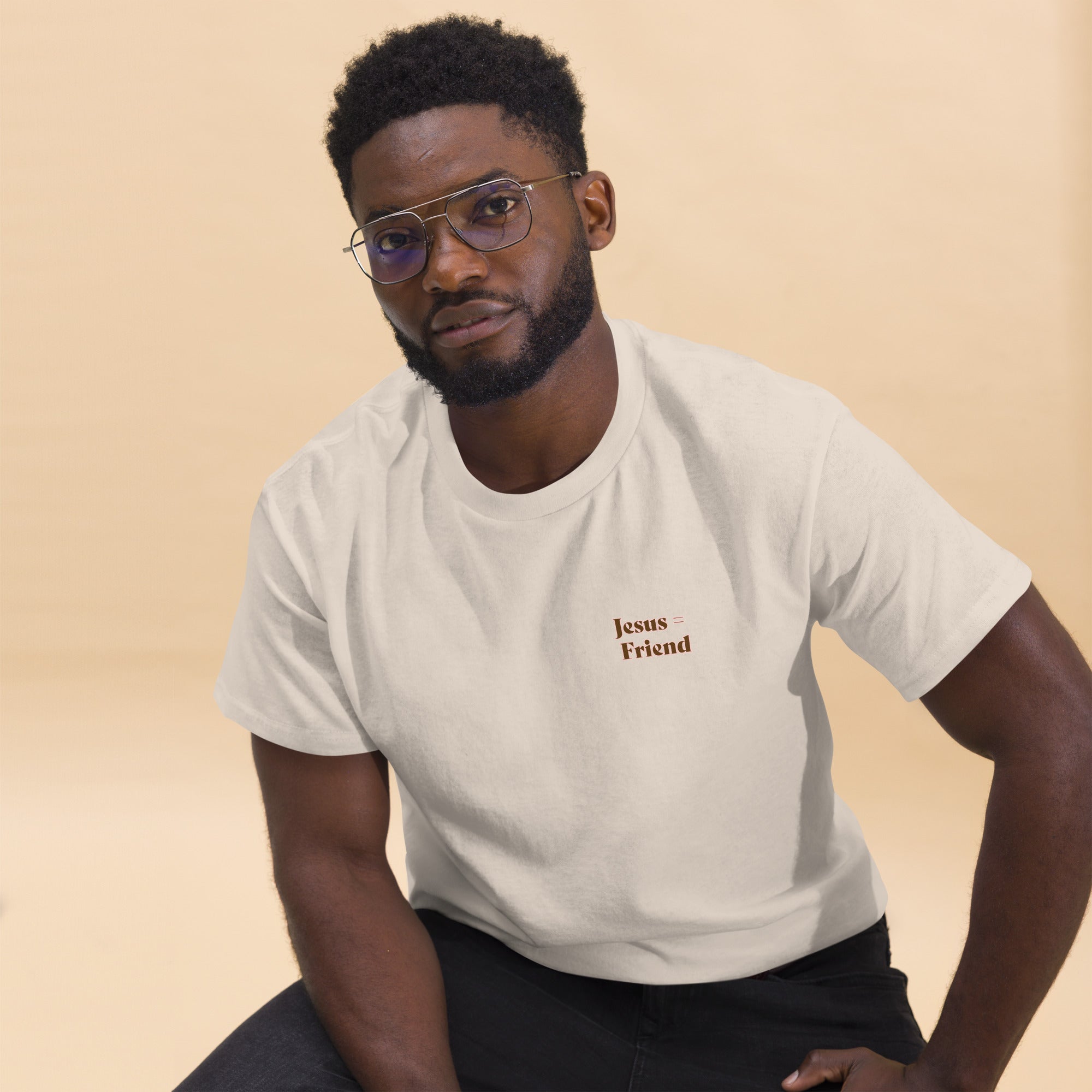 JESUS = FRIEND UNISEX T-SHIRT