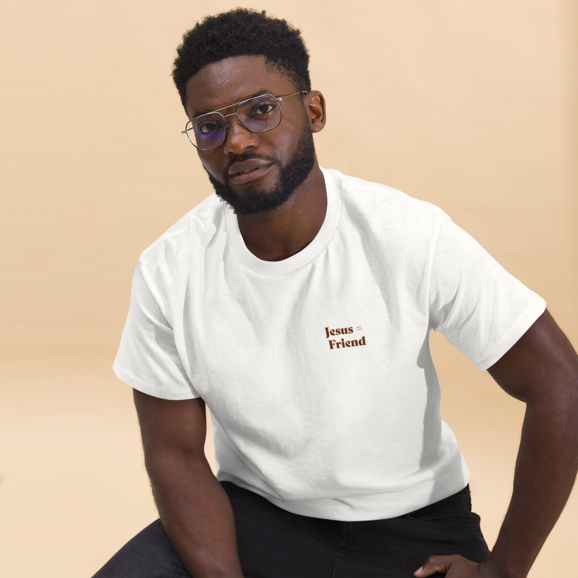 JESUS = FRIEND UNISEX T-SHIRT